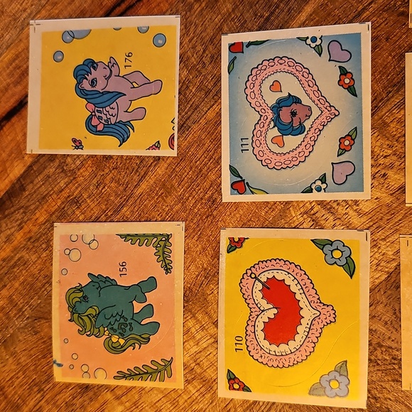 Vintage My Little Pony Reyauca Collectible Stickers Album MLP - Picture 8 of 10